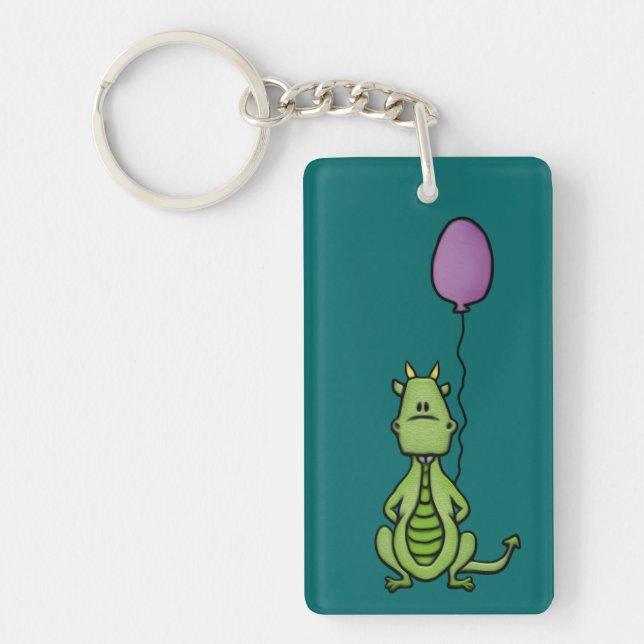 Party Dragon Keychain (Front)