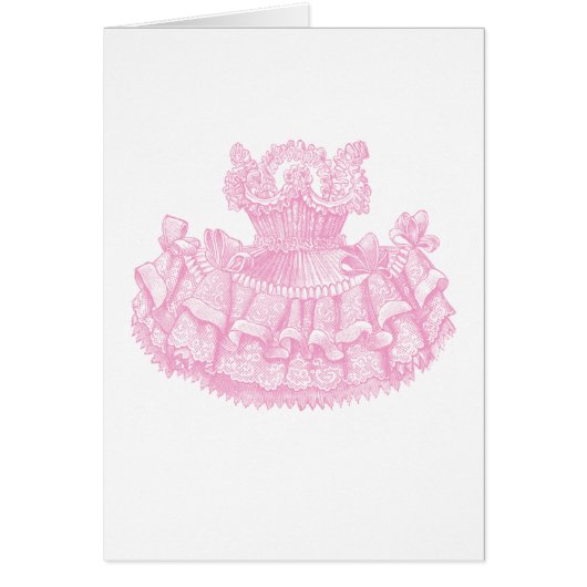 Party Dress Cards (Front)