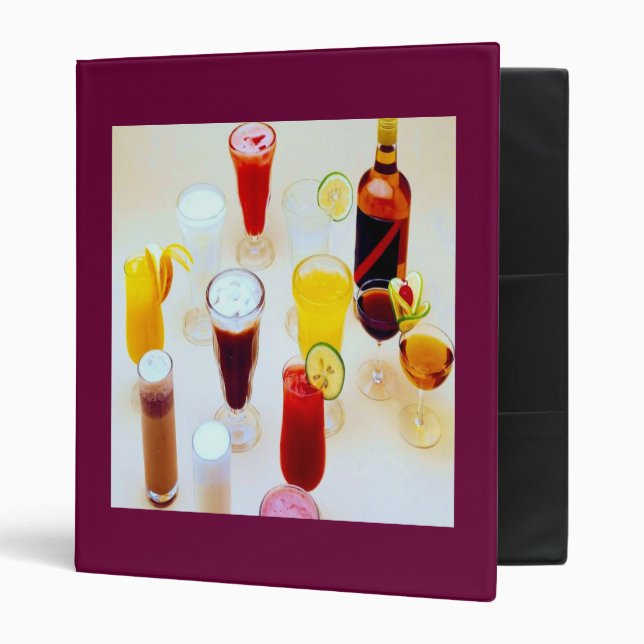 Party Drinks Binder (Front/Inside)