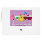Party Drinks Cards (Back Horizontal)