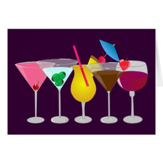 Party Drinks Cards