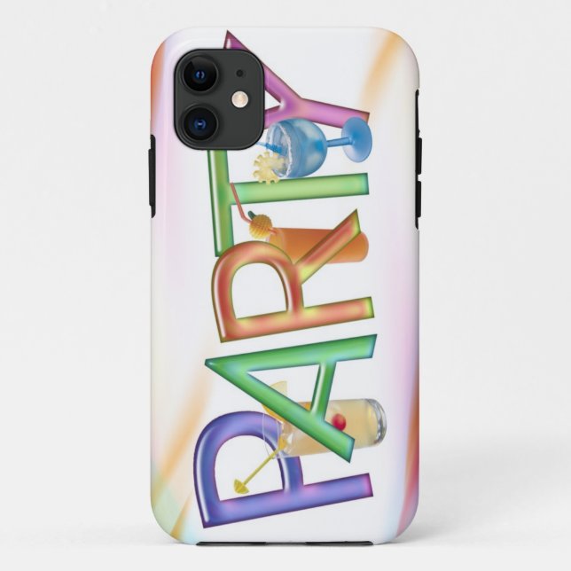 Party Drinks Case-Mate iPhone Case (Back)