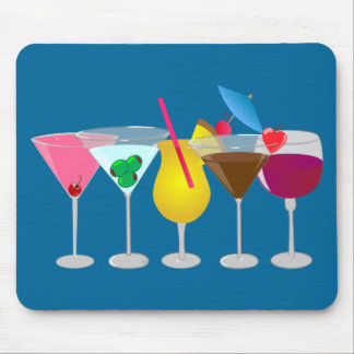 Party Drinks Mouse Pad