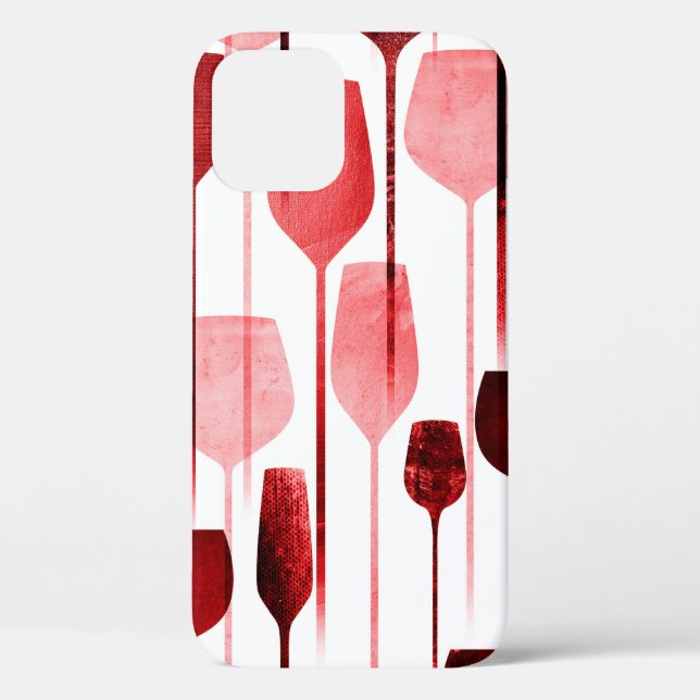Party drinks seamless pattern Case-Mate iPhone case (Back)