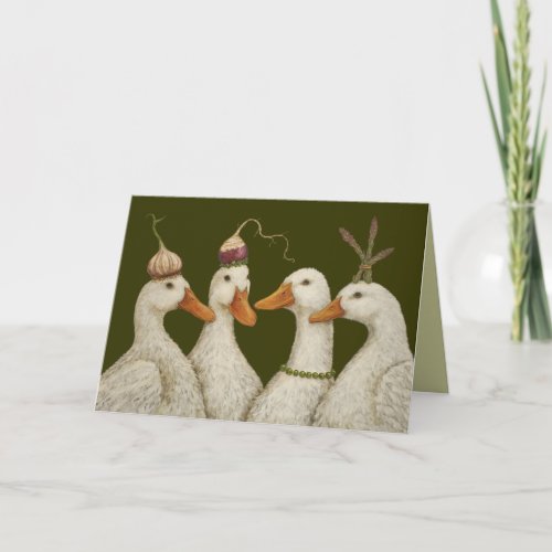 Party duck card