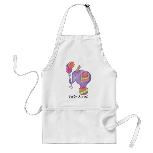 Party Elephant Apron (Front)