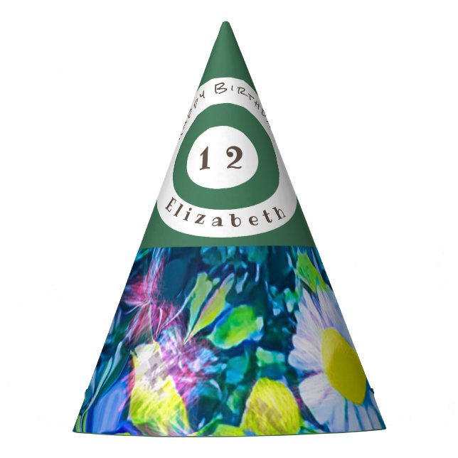 Party Essentials Personalize Text  Party Hat (Front)