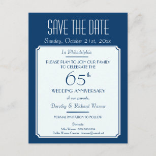 Save The Date Template Business
