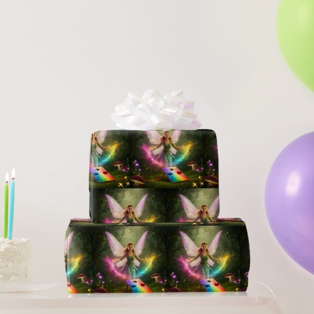 Party Fairy Bridal Shower Wrapping Paper (Party Gifts)