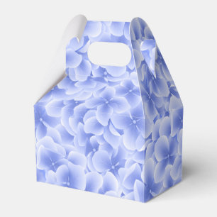 Party Favor Box-Blue Hydrangeas Favor Boxes