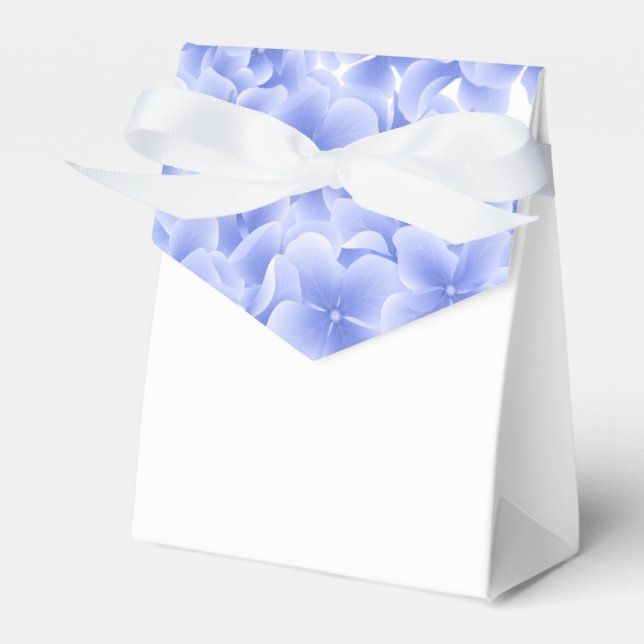 Party Favor Box-Hydrangeas Boxes (Front Side)