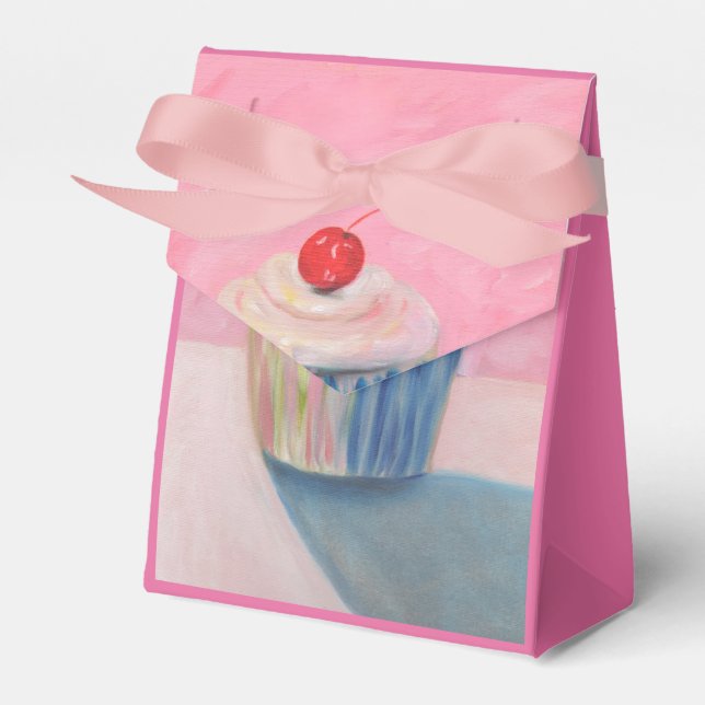 Party Favor Boxes - Takeout Boxes - Cupcakes Gifts (Front Side)