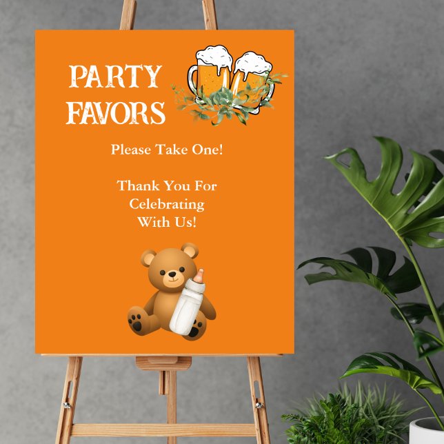 Party Favor Take One a baby is brewing theme Poster (Creator Uploaded)