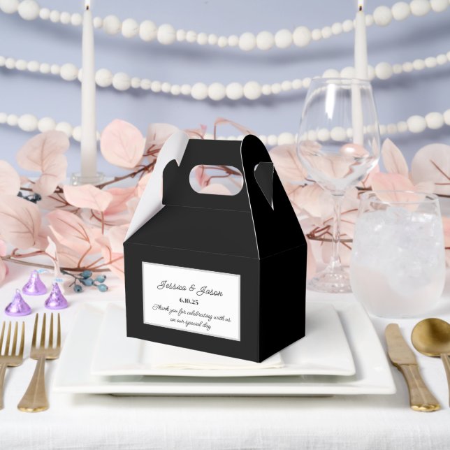 Party Favor Treat Box (Wedding)