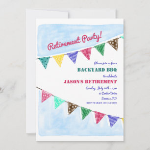 Party Flags Invitation