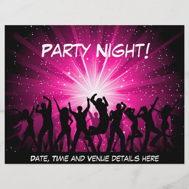 Party flyer (Front)