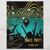 Party Flyer Dance Party Celebration (Front)