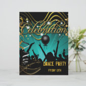 Party Flyer Dance Party Celebration (Standing Front)