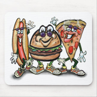 Party Food Mouse Pad