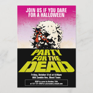 Party for the Dead Invitation