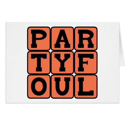 Party Foul, Social Misstep Cards (Front Horizontal)