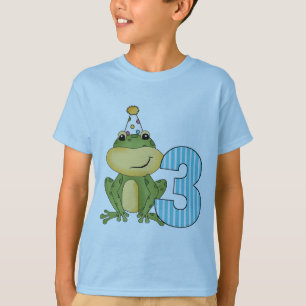 Party Frog 3rd Birthday T-shirts and Gifts