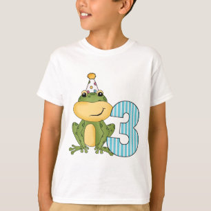Party Frog 3rd Birthday T-shirts and Gifts