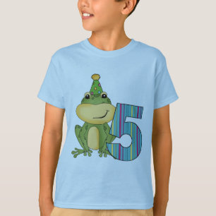 Party Frog 5th Birthday T-shirts and Gifts