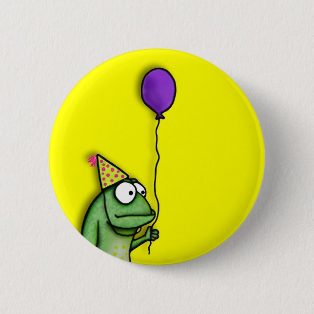 Party Frog Button (Front)