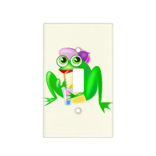 Party Frog Light Switch Cover Cartoon