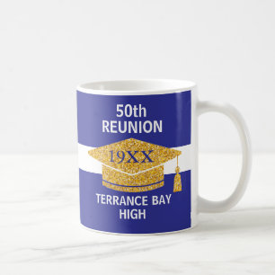 Party! Fun class reunion School colors coffee mug