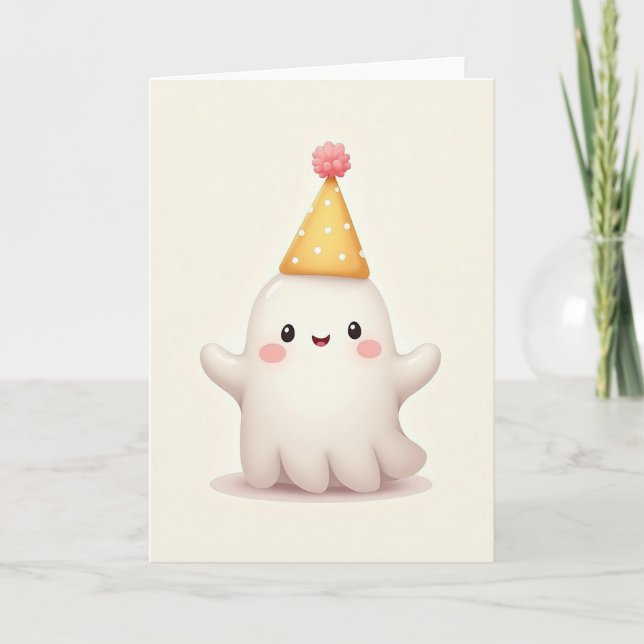 Party Ghost Card (Front)
