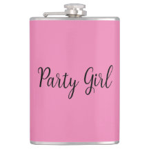 Party Girl Flask