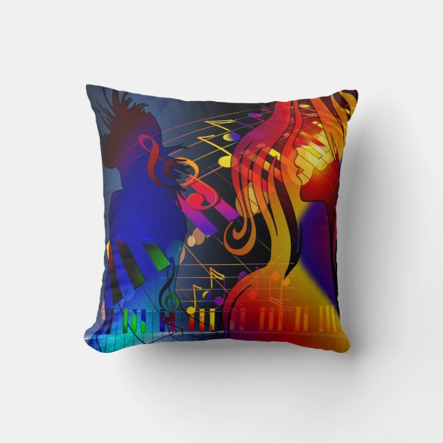 Party Girl With Music Pillow (Front)