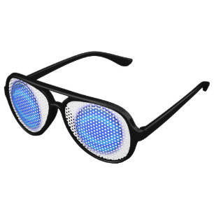 Party Glasses - Blue Orbs