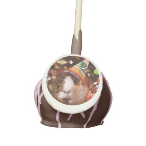 Party Guinea Pig Cake Pops