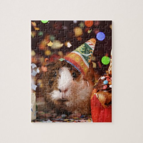Party Guinea Pig Jigsaw Puzzle
