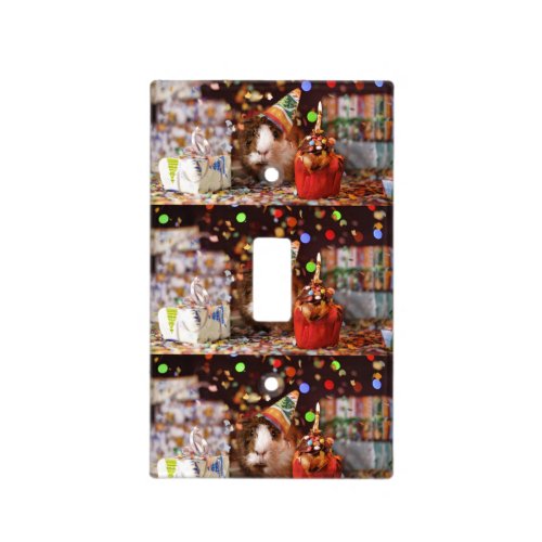 Party Guinea Pig Light Switch Cover