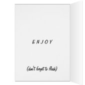 PARTY HAS JUST BEGUN-NOT OVER-LET'S DO IT!!!!! CARDS (Inside (Left))