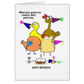 PARTY HAT BIRDS (Front)