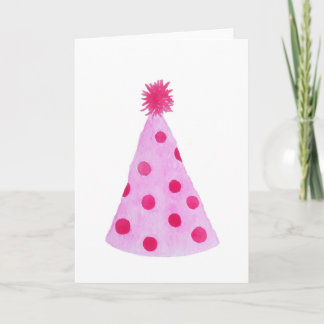 Party Hat Birthday Card