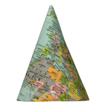 Party Hat - Multicolor Map