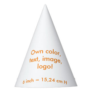 Party Hat uni White ~ Own Color