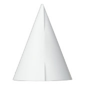 Party Hat uni White - own Color (Back)