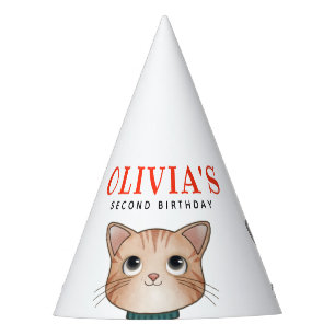 Party hat with three little cats