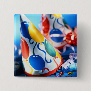 Party Hats Button