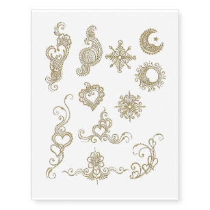 Indian Temporary  Tattoos  Zazzle