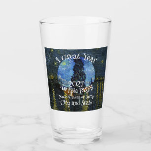 Party HG FV LF Vacation Great Smokey Mountains Tee Glass