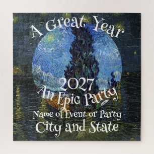 Party HG FV LF Vacation Great Smokey Mountains Tee Jigsaw Puzzle