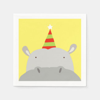 Party Hippo Paper Napkins